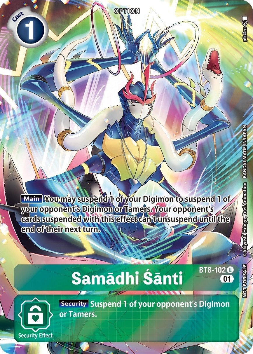 Samadhi Santi [BT8-102] (Summer 2022 Dash Pack) [New Awakening Promos] | Tables and Towers