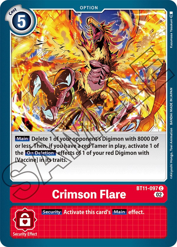 Crimson Flare [BT11-097] [Dimensional Phase] | Tables and Towers