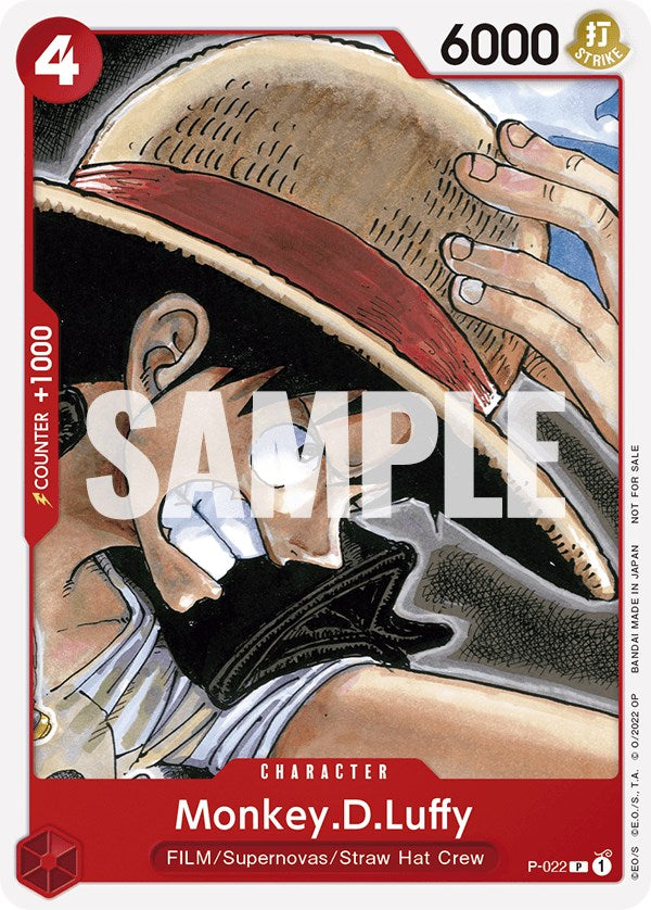 Monkey.D.Luffy (One Piece Film Red) [One Piece Promotion Cards] | Tables and Towers