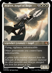 Avacyn, Angel of Hope (Foil Etched) [Commander Masters] | Tables and Towers