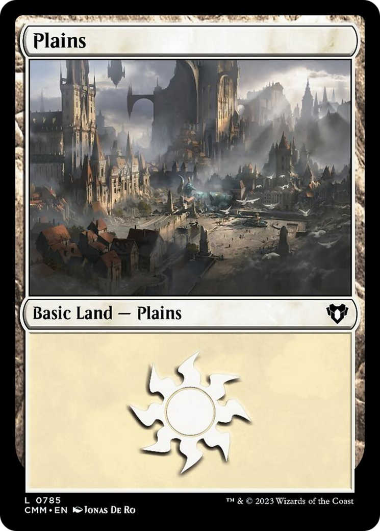 Plains (785) [Commander Masters] | Tables and Towers