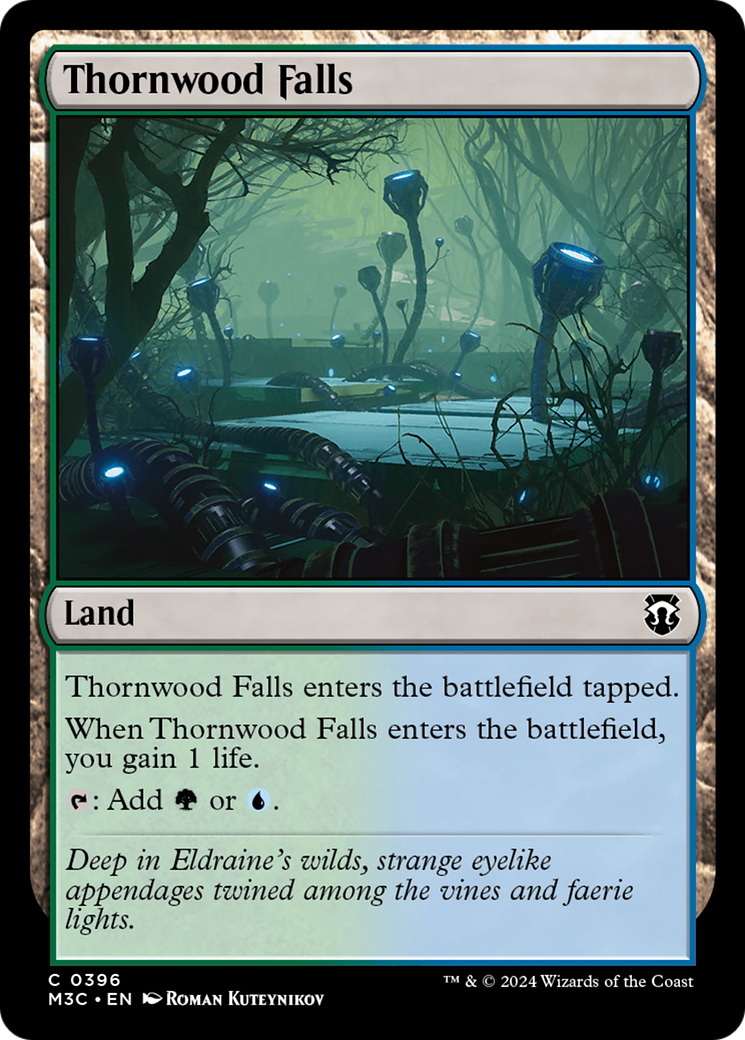 Thornwood Falls (Ripple Foil) [Modern Horizons 3 Commander] | Tables and Towers