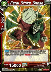 Feral Strike Shosa (Divine Multiverse Draft Tournament) (DB2-016) [Tournament Promotion Cards] | Tables and Towers