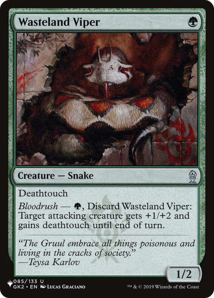 Wasteland Viper [The List Reprints] | Tables and Towers