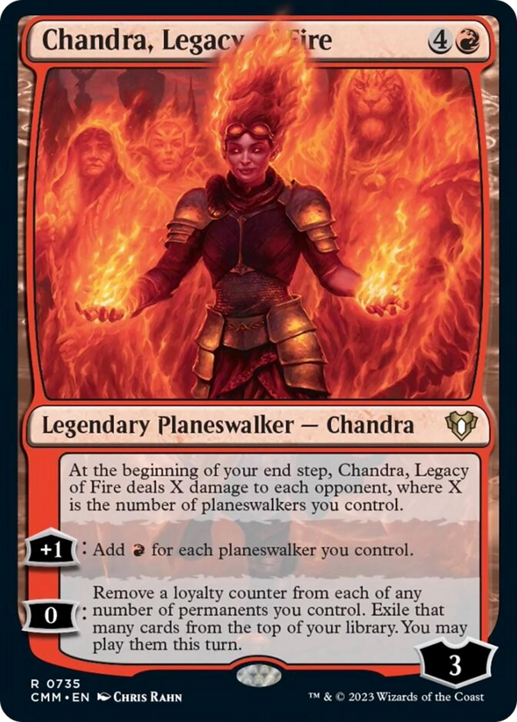 Chandra, Legacy of Fire [Commander Masters] | Tables and Towers