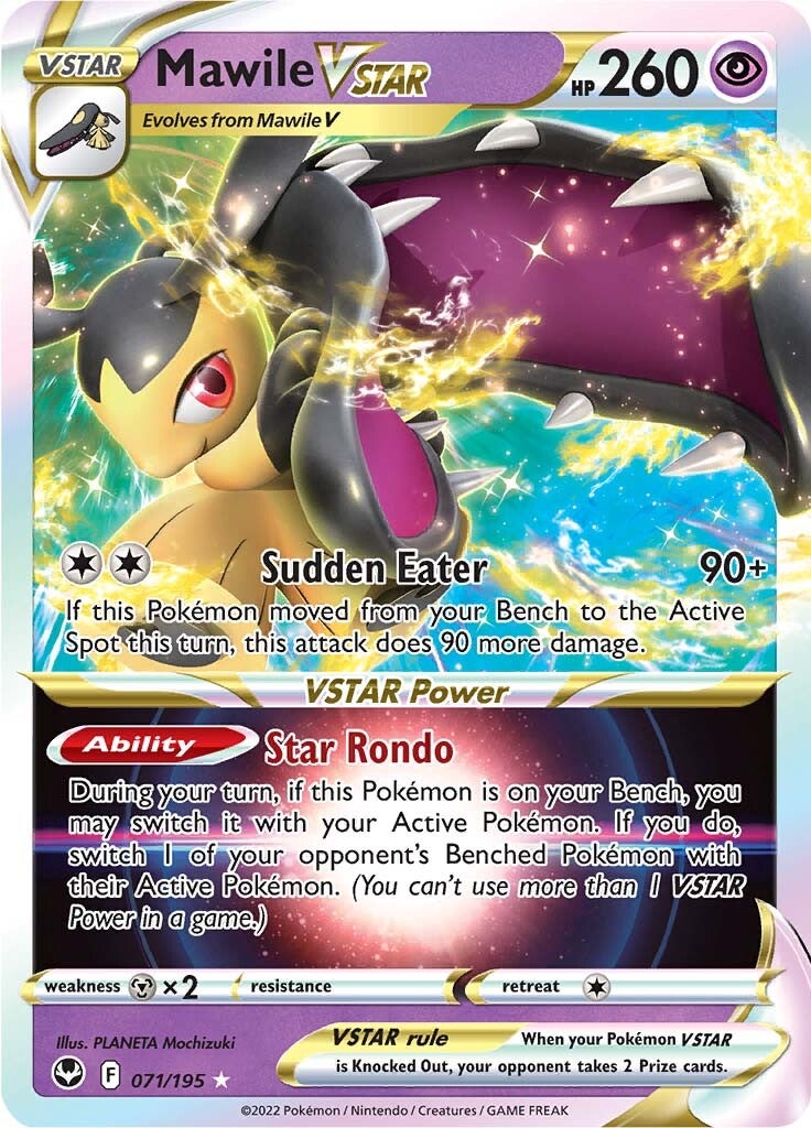 Mawile VSTAR (071/195) [Sword & Shield: Silver Tempest] | Tables and Towers