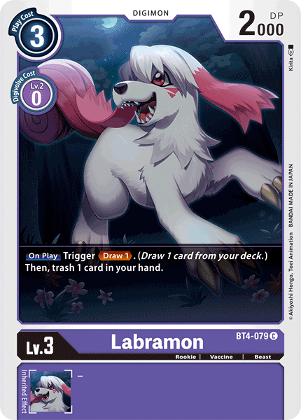 Labramon [BT4-079] [Great Legend] | Tables and Towers