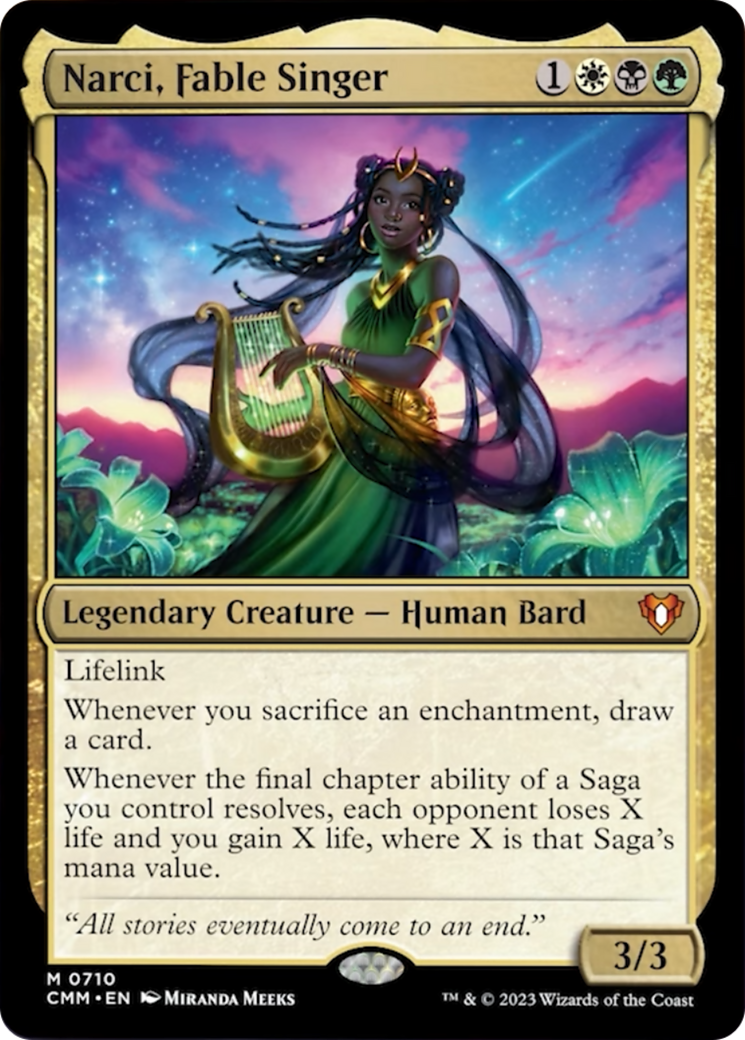 Narci, Fable Singer [Commander Masters] | Tables and Towers