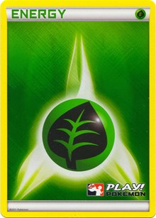 Grass Energy (2011 Play Pokemon Promo) [League & Championship Cards] | Tables and Towers