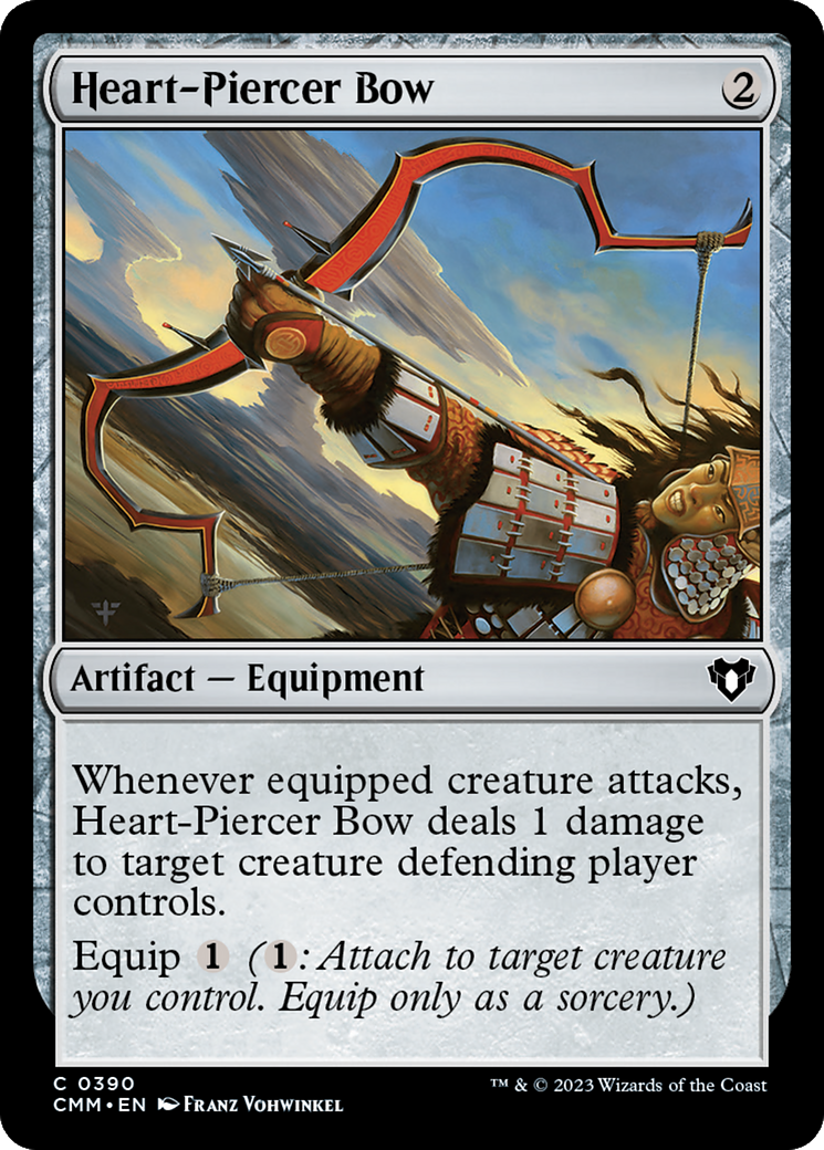 Heart-Piercer Bow [Commander Masters] | Tables and Towers