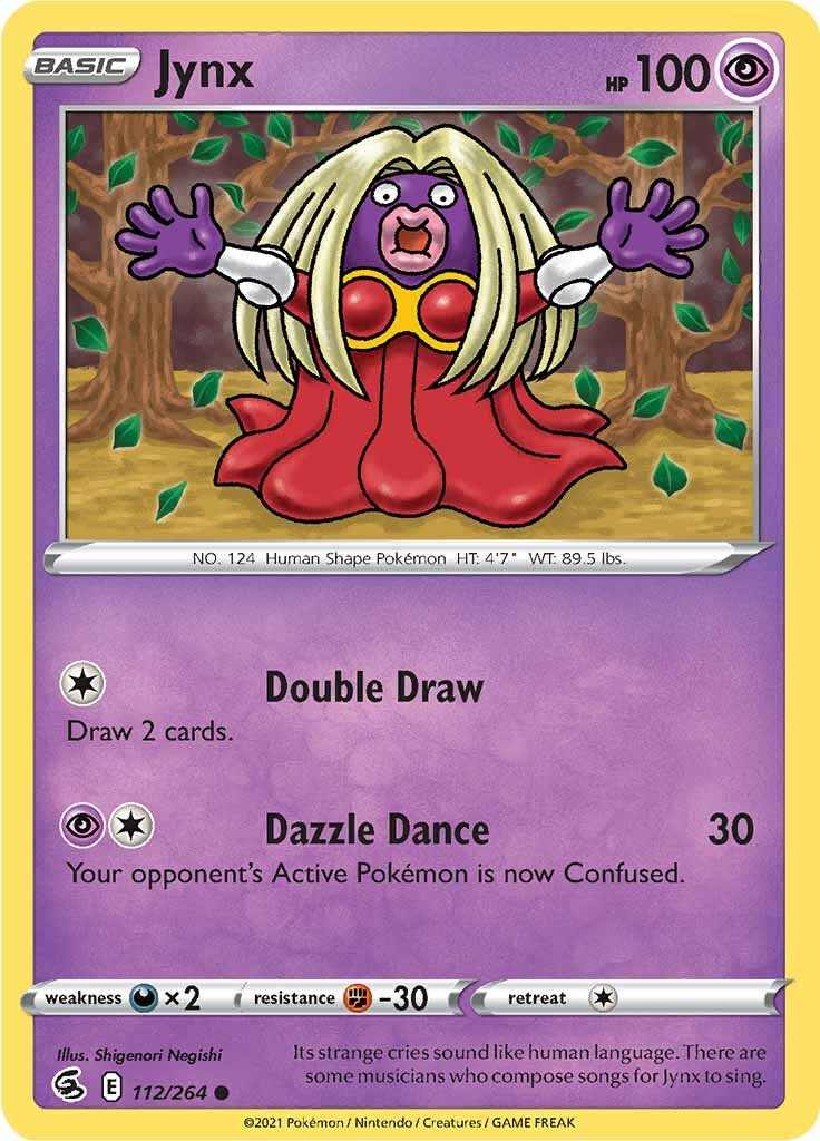 Jynx (112/264) [Sword & Shield: Fusion Strike] | Tables and Towers