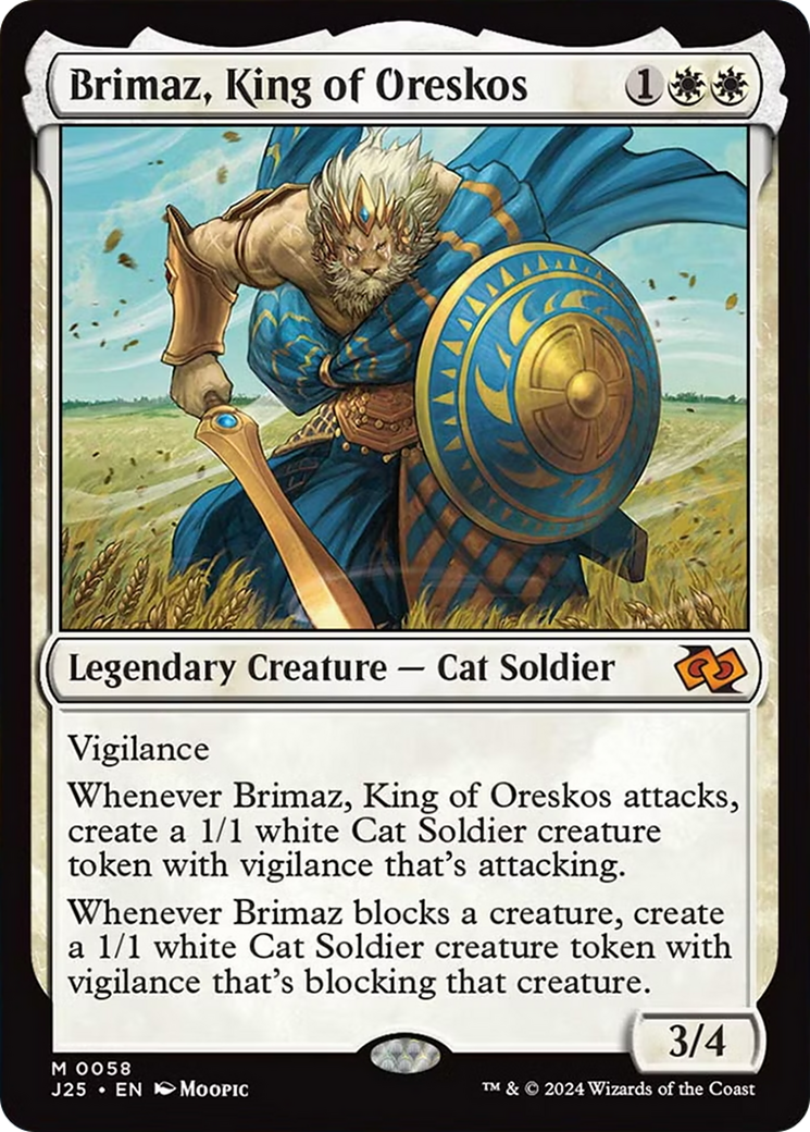 Brimaz, King of Oreskos [Foundations Jumpstart] | Tables and Towers