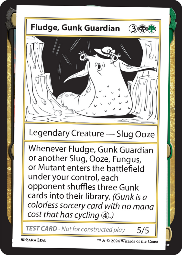 Fludge, Gunk Guardian [Mystery Booster 2 Playtest Cards] | Tables and Towers