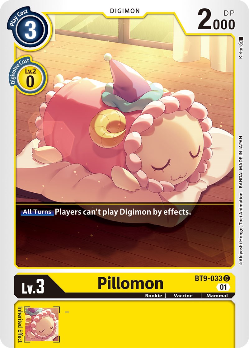 Pillomon [BT9-033] [X Record] | Tables and Towers