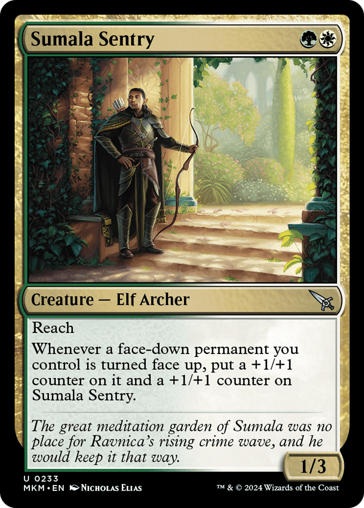 Sumala Sentry [Murders at Karlov Manor] | Tables and Towers