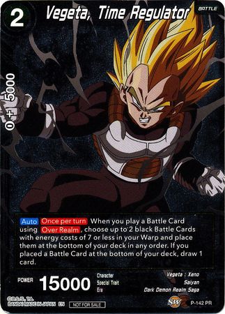 Vegeta, Time Regulator (Championship Final 2019) (P-142) [Tournament Promotion Cards] | Tables and Towers