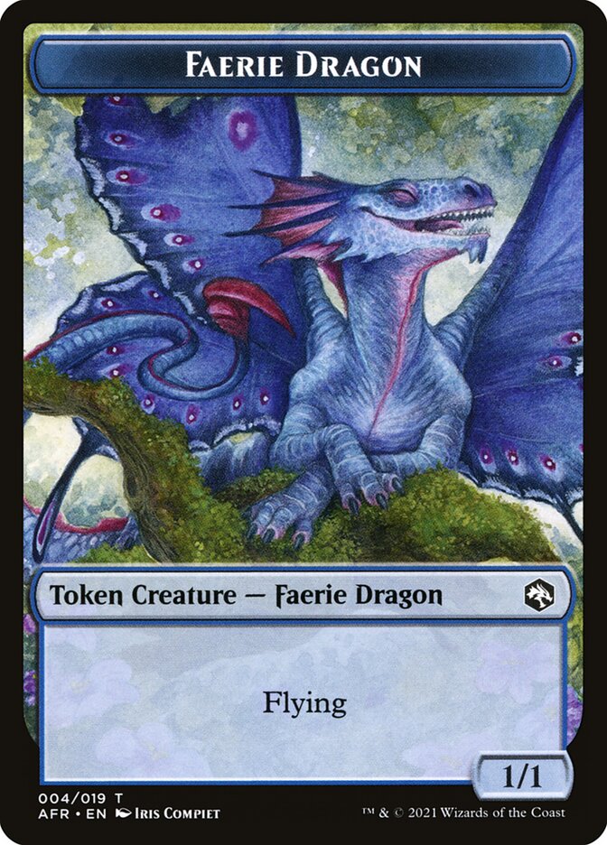 Devil // Faerie Dragon Double-Sided Token [Dungeons & Dragons: Adventures in the Forgotten Realms Tokens] | Tables and Towers