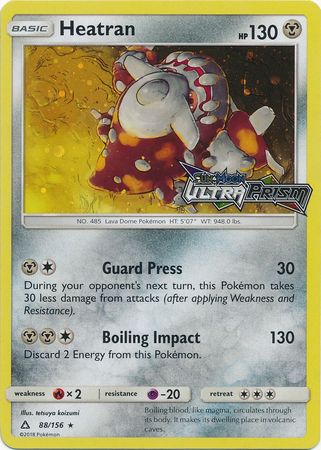 Heatran (88/156) [Alternate Art Promos] | Tables and Towers