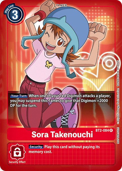 Sora Takenouchi [BT2-084] (Official Tournament Pack Vol.3) [Release Special Booster Promos] | Tables and Towers