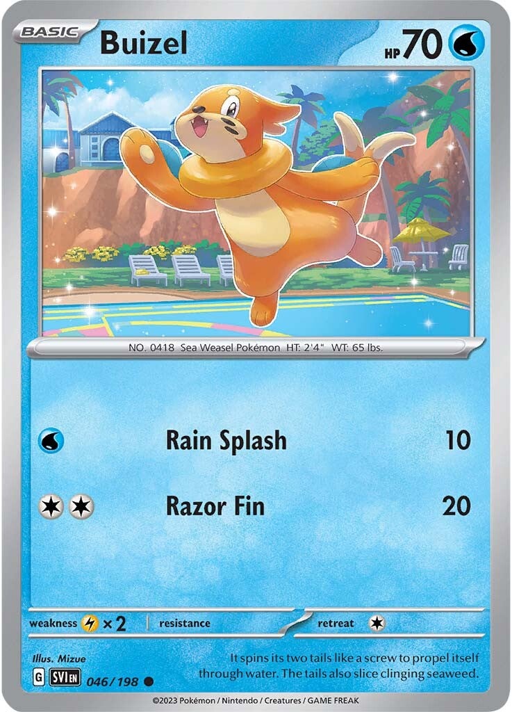 Buizel (046/198) [Scarlet & Violet: Base Set] | Tables and Towers