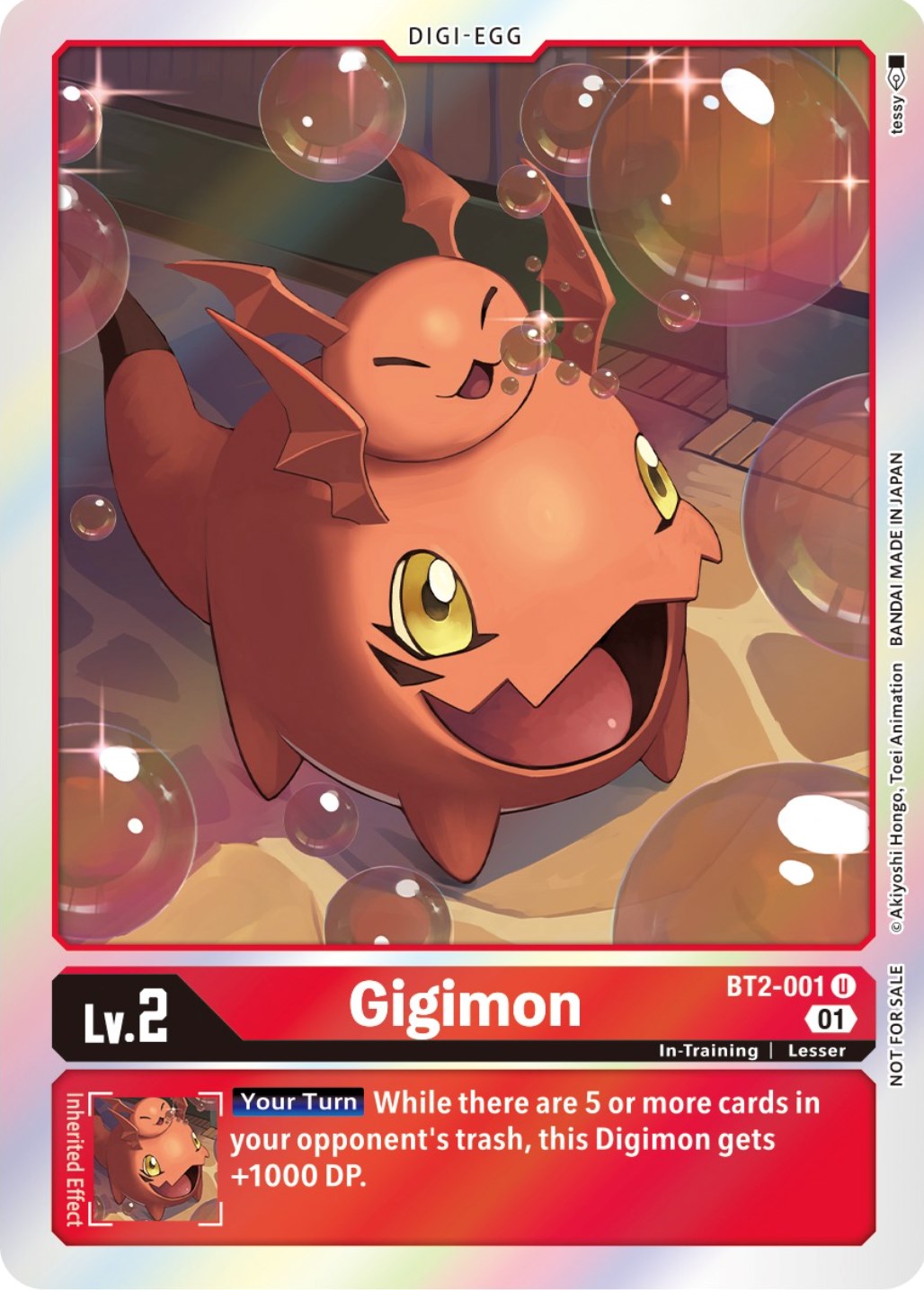 Gigimon [BT2-001] (ST-11 Special Entry Pack) [Release Special Booster Promos] | Tables and Towers