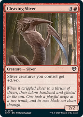 Cleaving Sliver [Commander Masters] | Tables and Towers