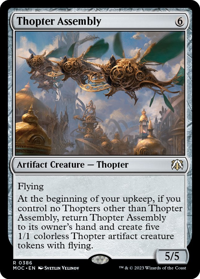 Thopter Assembly [March of the Machine Commander] | Tables and Towers