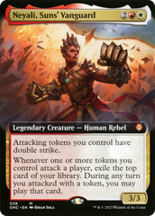 Neyali, Suns' Vanguard (Extended Art) [Phyrexia: All Will Be One Commander] | Tables and Towers