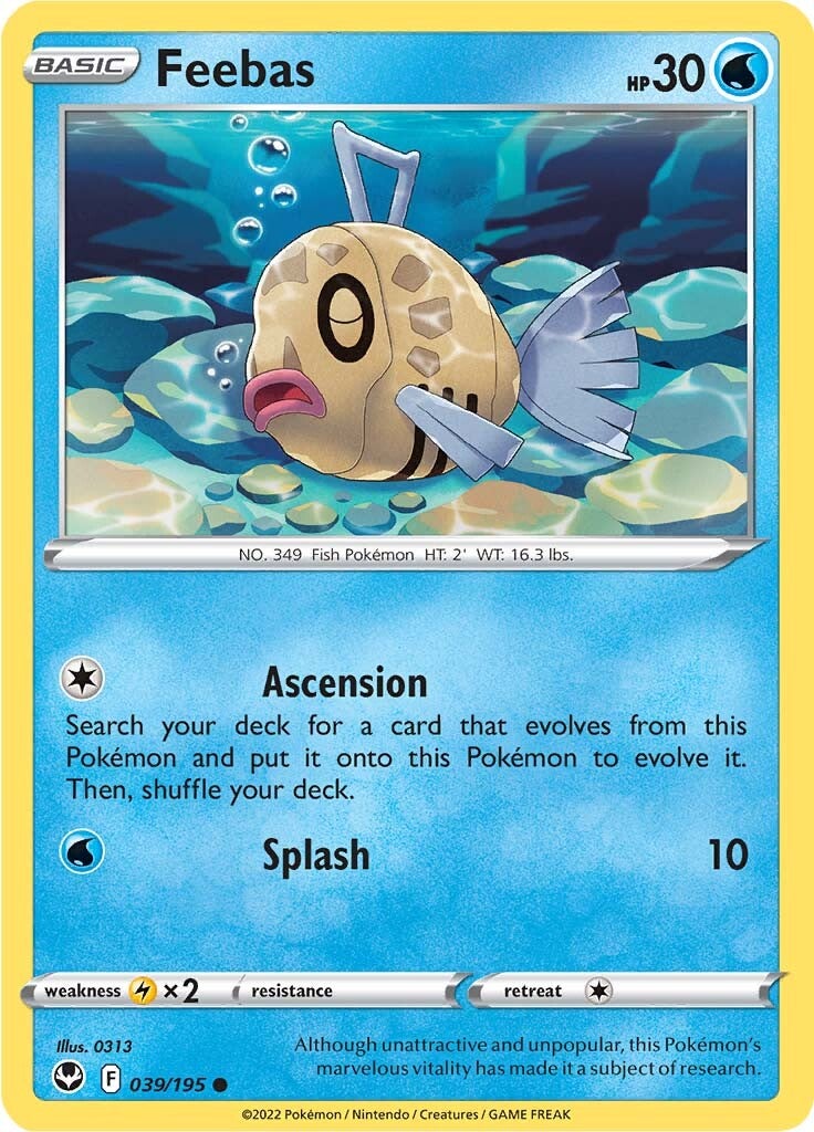 Feebas (039/195) [Sword & Shield: Silver Tempest] | Tables and Towers