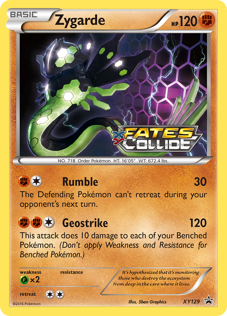 Zygarde (XY129) [XY: Black Star Promos] | Tables and Towers