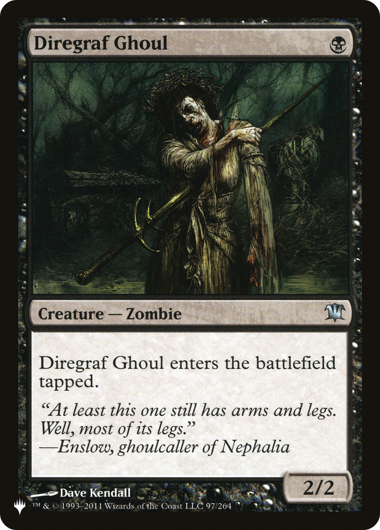 Diregraf Ghoul [The List Reprints] | Tables and Towers