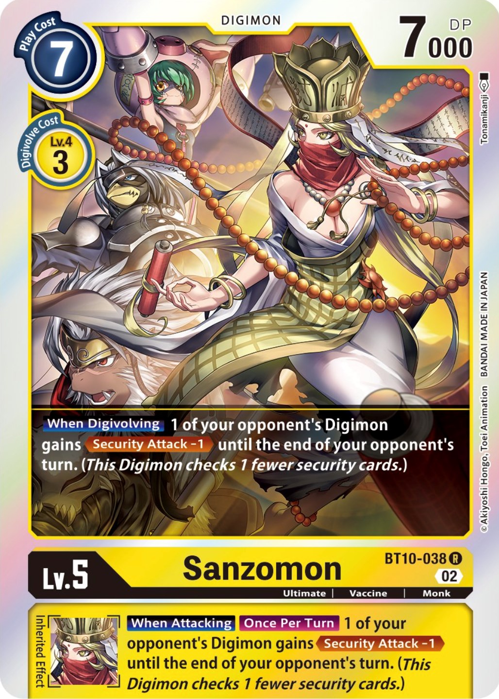 Sanzomon [BT10-038] [Xros Encounter] | Tables and Towers