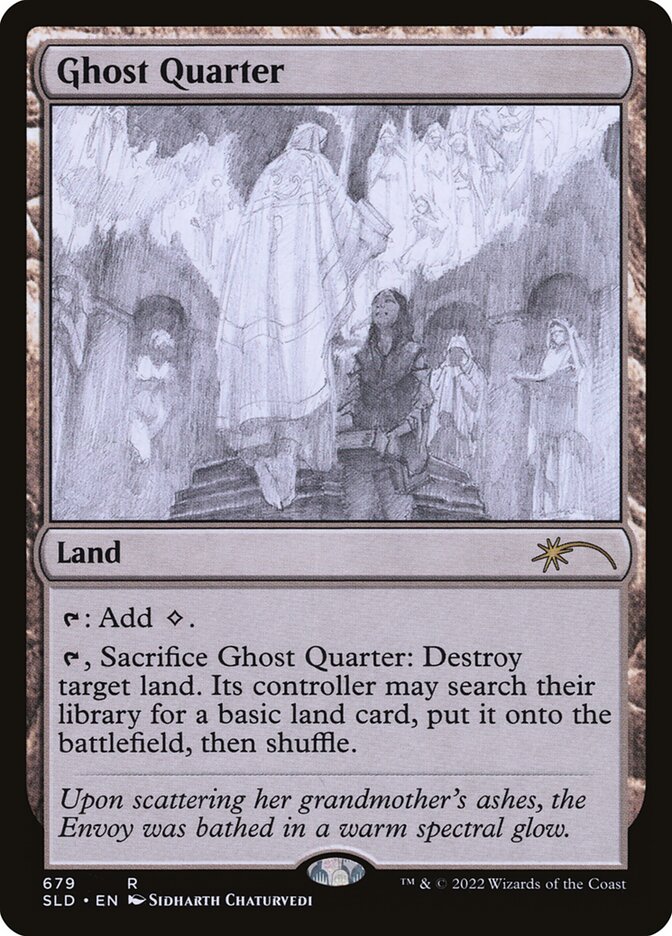 Ghost Quarter (Sketch) [Secret Lair Drop Promos] | Tables and Towers