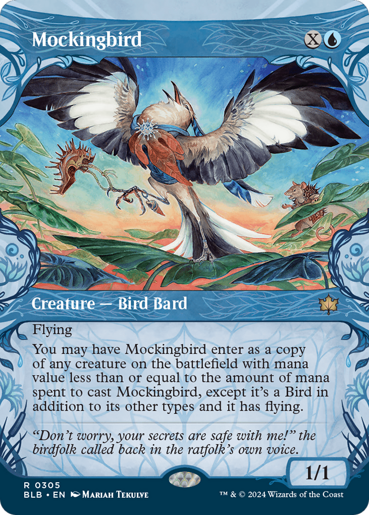 Mockingbird (Showcase) [Bloomburrow] | Tables and Towers