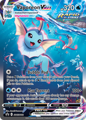 Vaporeon VMAX (SWSH182) (Jumbo Card) [Sword & Shield: Black Star Promos] | Tables and Towers