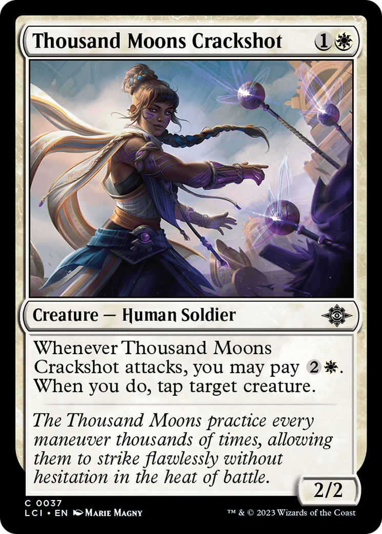 Thousand Moons Crackshot [The Lost Caverns of Ixalan] | Tables and Towers