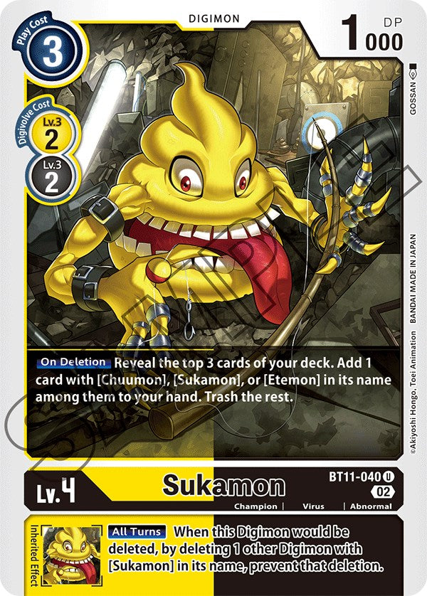 Sukamon [BT11-040] [Dimensional Phase] | Tables and Towers