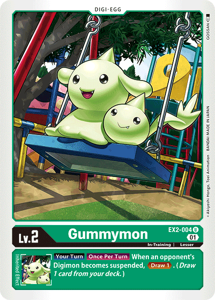 Gummymon [EX2-004] [Digital Hazard] | Tables and Towers