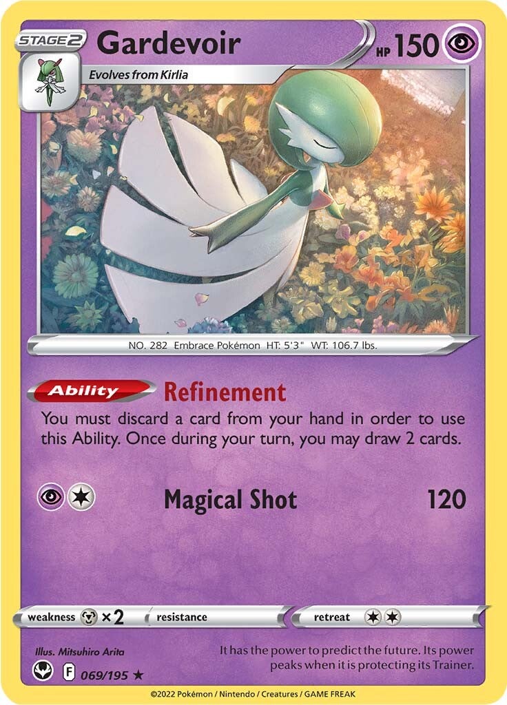 Gardevoir (069/195) [Sword & Shield: Silver Tempest] | Tables and Towers