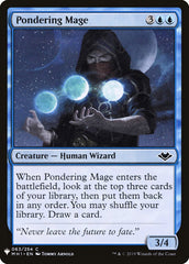 Pondering Mage [Mystery Booster] | Tables and Towers