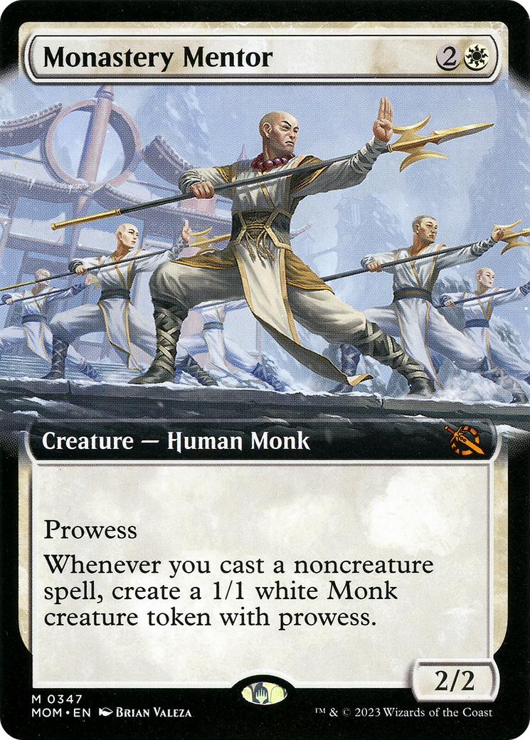 Monastery Mentor (Extended Art) [March of the Machine] | Tables and Towers