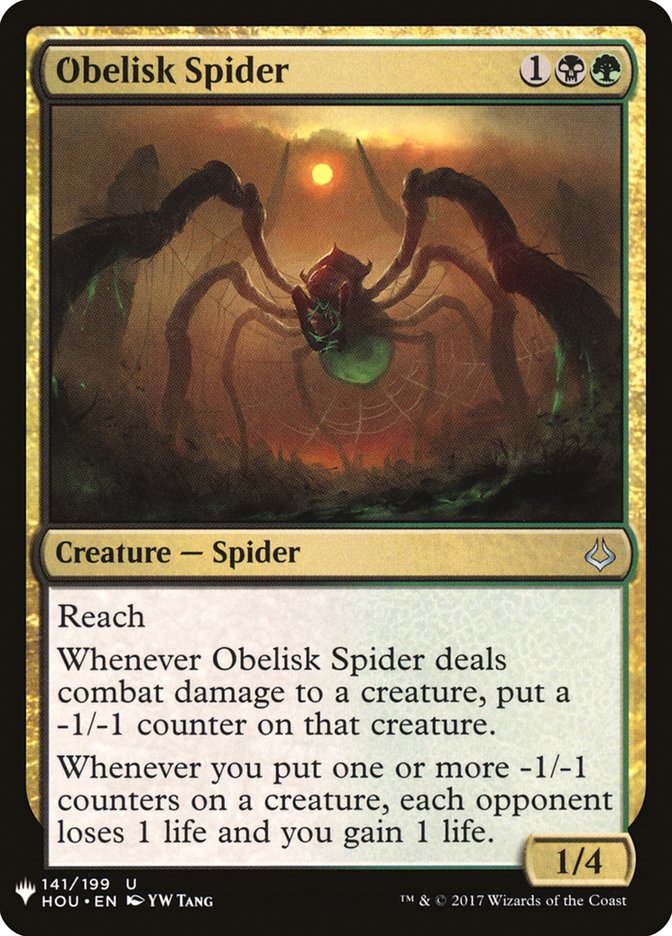 Obelisk Spider [Mystery Booster] | Tables and Towers