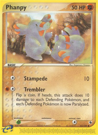 Phanpy (62/109) [EX: Ruby & Sapphire] | Tables and Towers