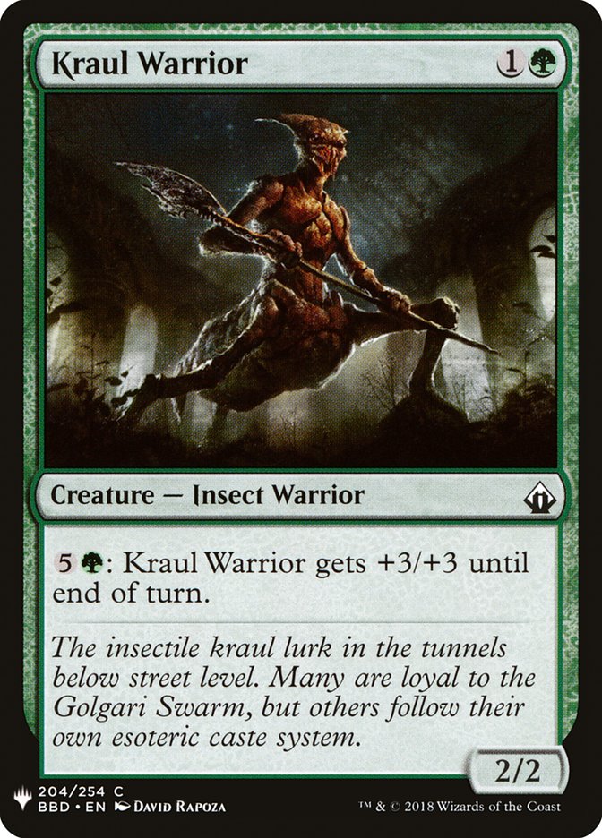 Kraul Warrior [Mystery Booster] | Tables and Towers