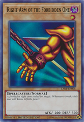 Right Arm of the Forbidden One [LART-EN006] Ultra Rare | Tables and Towers