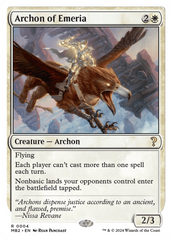 Archon of Emeria (White Border) [Mystery Booster 2] | Tables and Towers