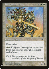 Knight of Dawn [Mystery Booster] | Tables and Towers