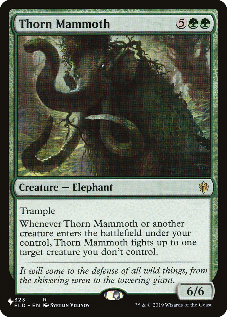 Thorn Mammoth [The List Reprints] | Tables and Towers