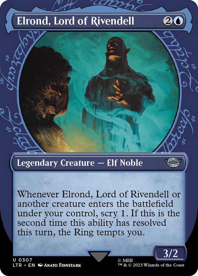 Elrond, Lord of Rivendell (Showcase Ring Frame) [The Lord of the Rings: Tales of Middle-Earth] | Tables and Towers