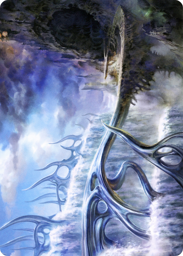 Mistvault Bridge Art Card [Modern Horizons 2 Art Series] | Tables and Towers